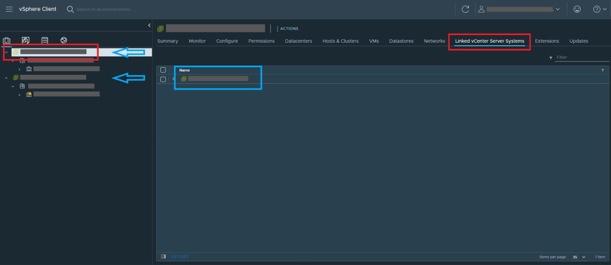 Configure vCenter Enhanced Linked&nbsp;Mode